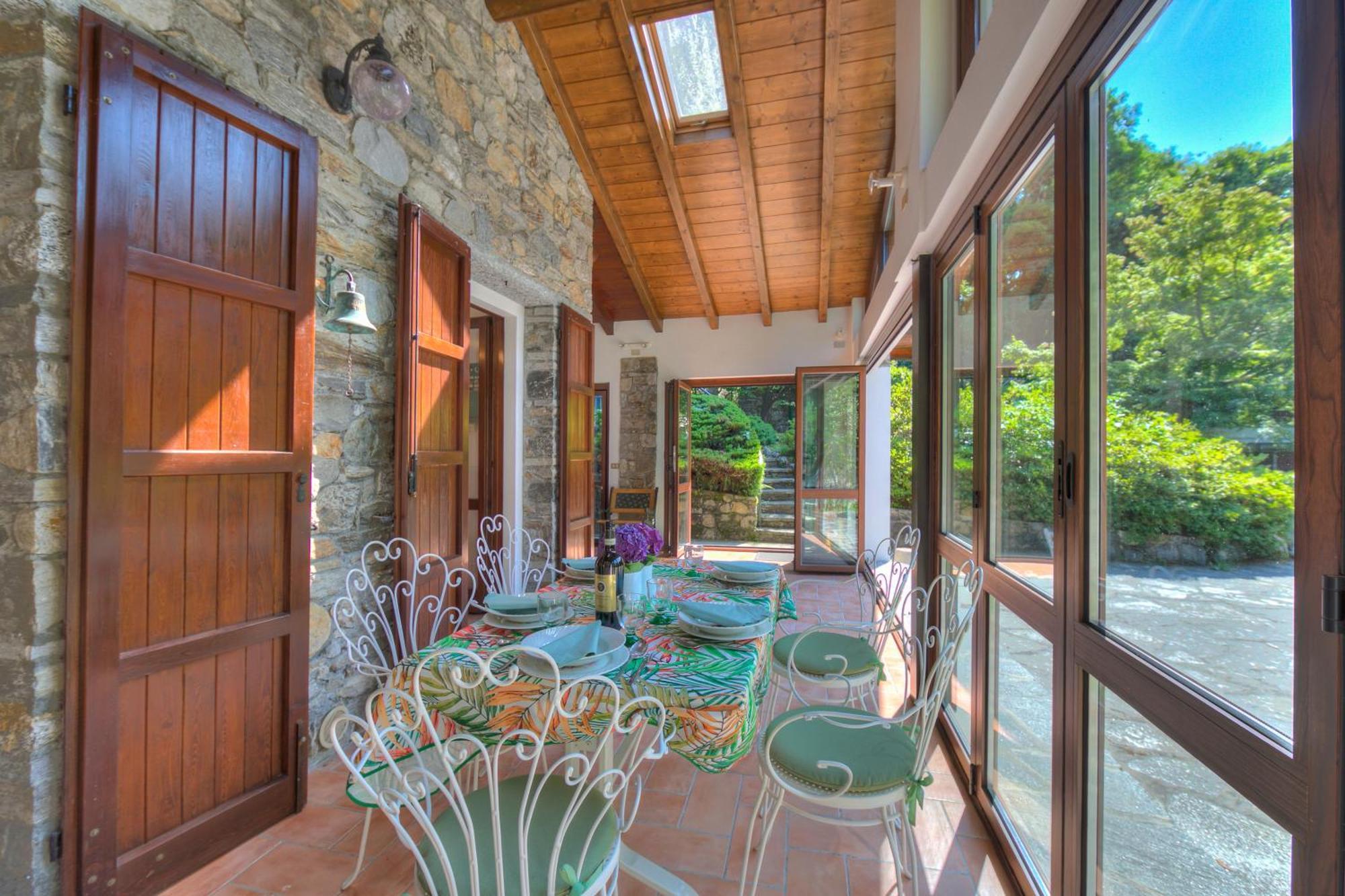 Villa Il Castagno Few Min From Beach - Happy Rentals Castelveccana Exterior foto